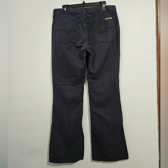 Y2K navy blue flare Bongo khakis. Size 13. - Picture 2 of 3
